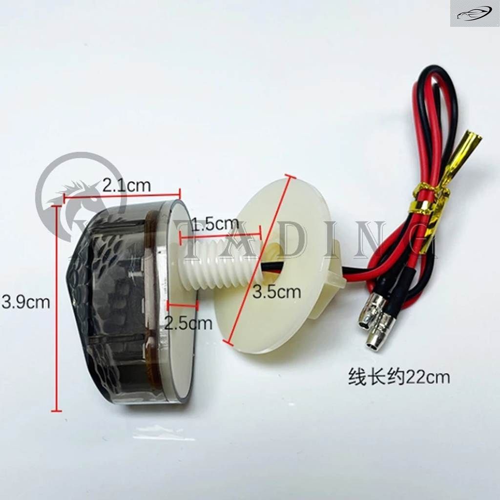 フラッシュ マウント LED インジケーター ライト モト点滅 ヤマハ R6 S