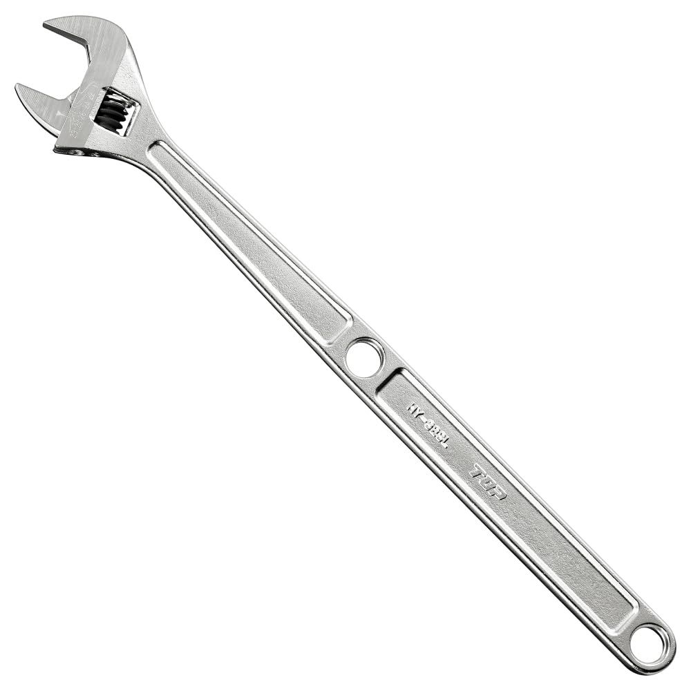 トップ工業(TOP) 空調用モンキレンチ ロングエアワイド 全長約380mm 口開き寸法8~32mm HY-32SL送料無料