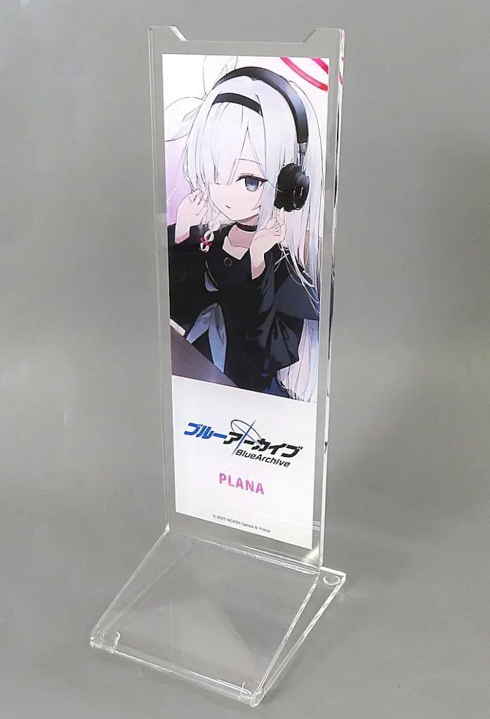 [Used] Home Appliance Supply Plana Acrylic Headphone Stand “Blue Archive x ONKYO”