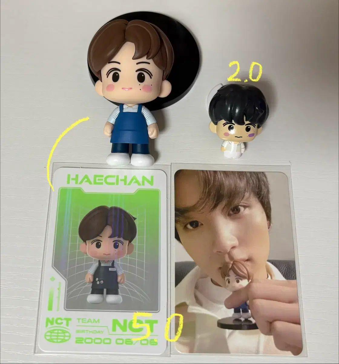 NCT ヘチャン 꼬마즈 フィギュア 出品