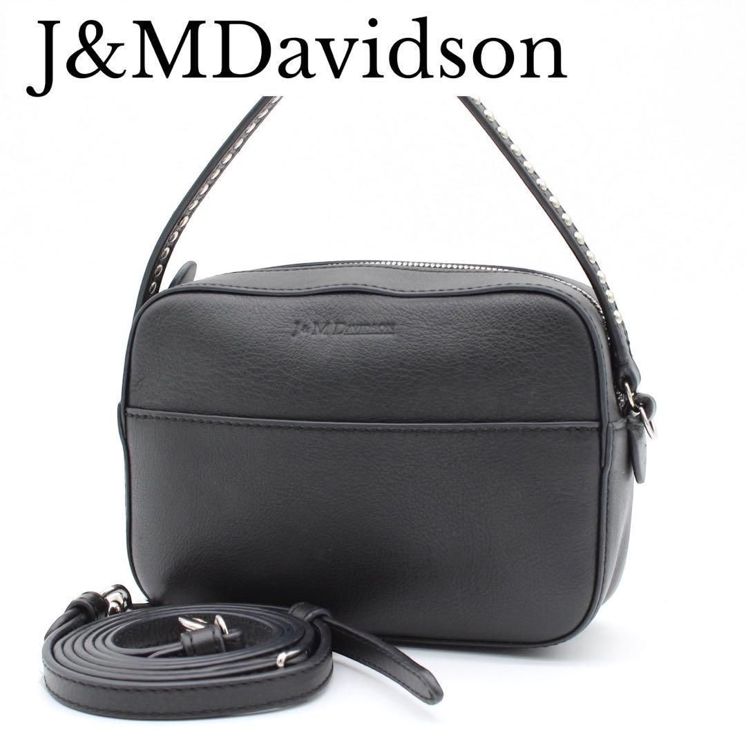 【極美品】J&MDavidson ペブルミニ ハンドバッグ 2way ブラック