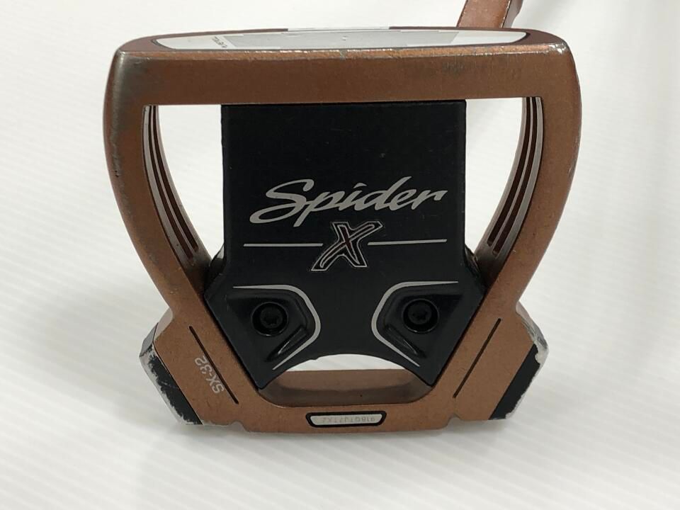 テーラーメイド　Spider X COPPER/WHITE SMALL SLANT　パター　中古　ゴルフドゥ！NEXTグローボ蘇我店【最短即日発送】