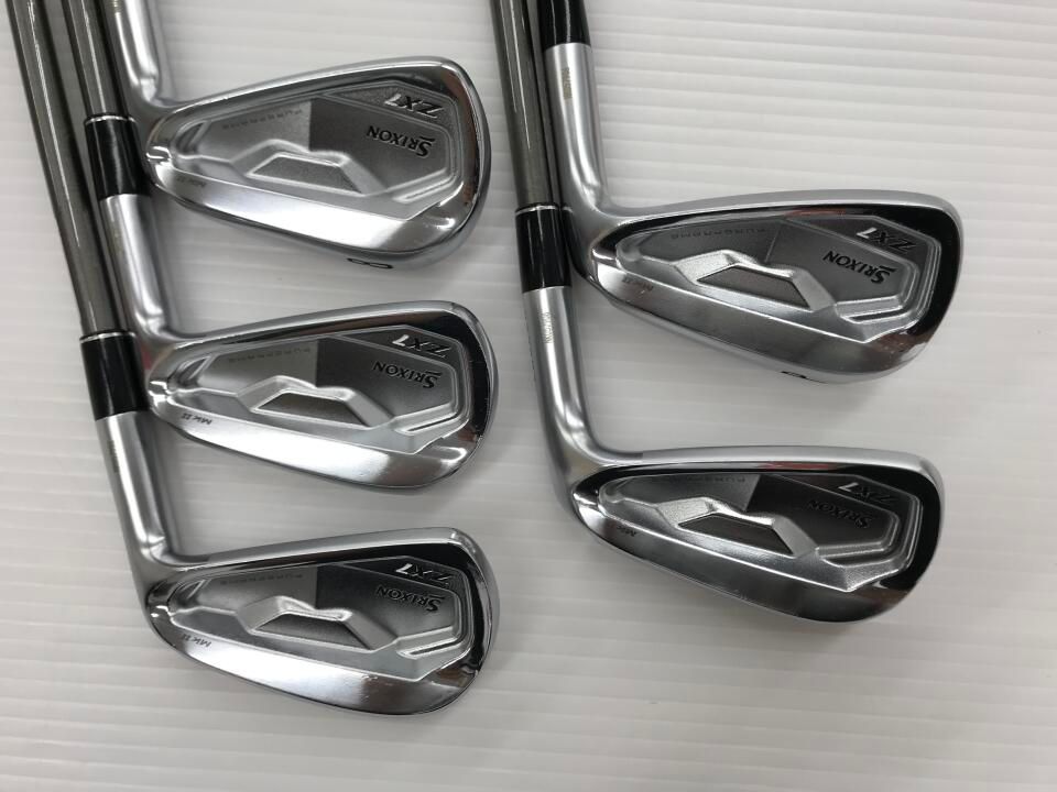 ダンロップ SRIXON ZX7 Mk2 SteelFiber i80 Sフレックス アイアン