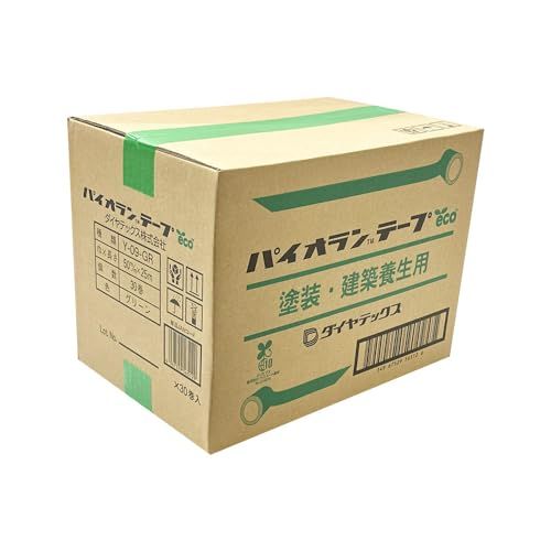 【箱売り】ダイヤテックス パイオラン 塗装・建築養生用テープ Yー09ーGR 50mm×25m(30巻入り)送料無料 11,786円