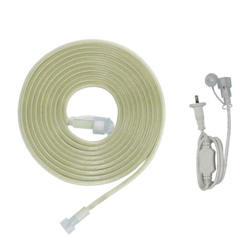 GOODGOODS LEDロープライト チューブライト テープライト 5m 片面発光 60W 約4500lm 最大50mまで連結可能 明るい 高輝度 高照度 工事用 作業灯 道路工事 誘導用ライト 注意喚起 災害対策 現場作業 倉庫 工場 店舗 ガレー送料無料