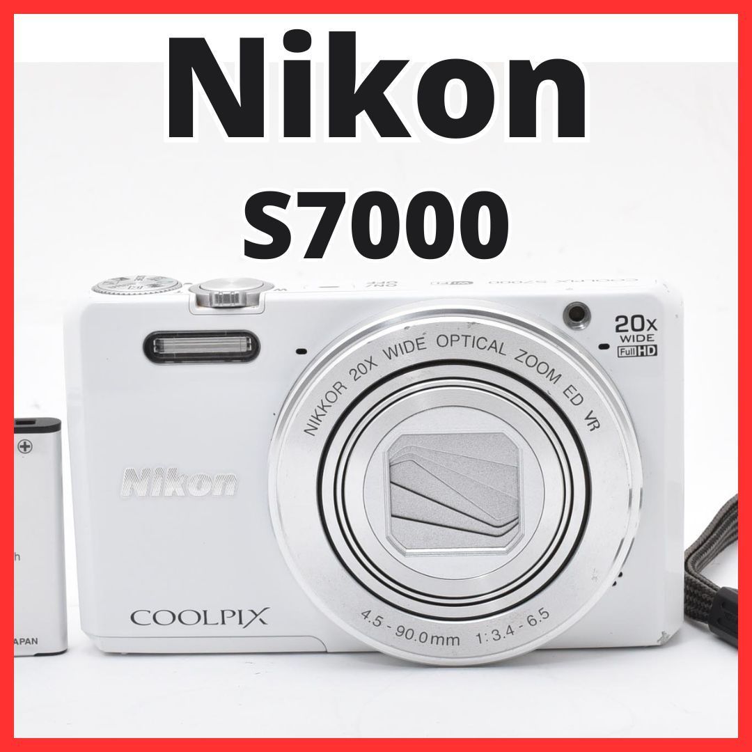 F26[8068] ニコン Nikon COOLPIX S7000 14,256円