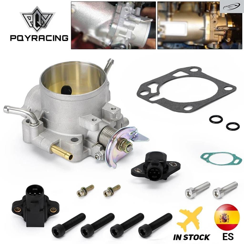 シルバー インテーク マニホールド 70MM スロットルボディ ホンダ B16 B18 D16 F22 B20 D/B/H/F EG EK H22 PQY6959 8,564円