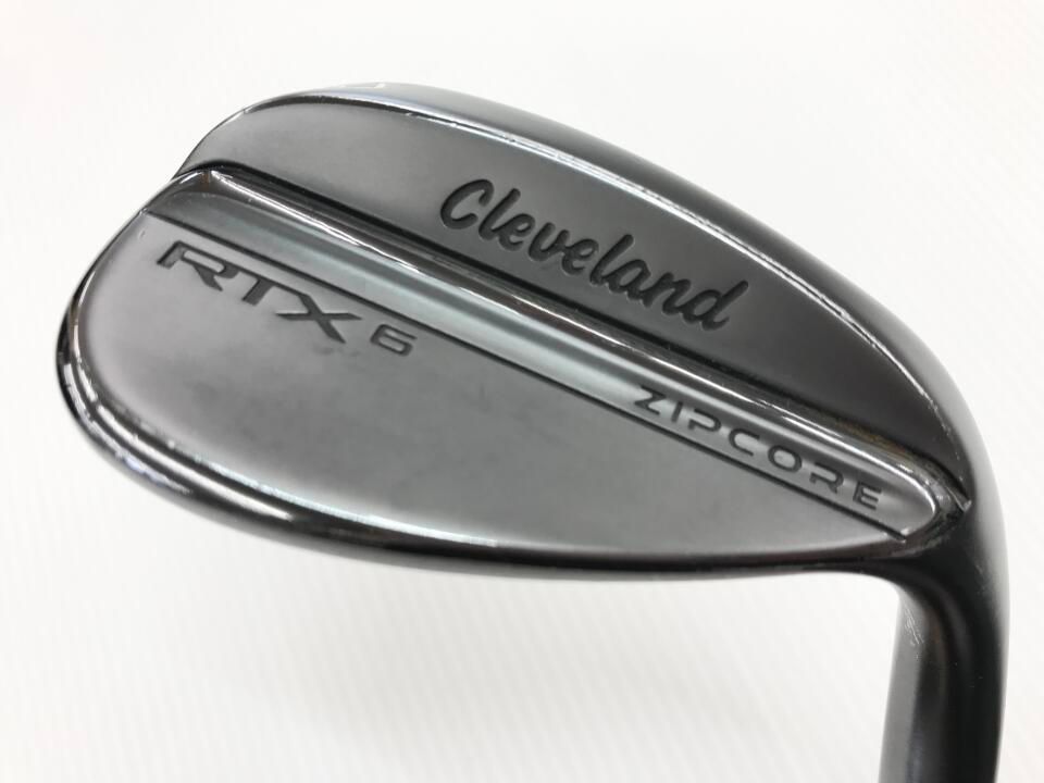 クリーブランド　RTX 6 ZIPCORE ブラックサテン　60度　ﾀﾞｲﾅﾐｯｸｺﾞｰﾙﾄﾞ TOUR ISSUE Spinner　WEDGEフレックス　ウェッジ　中古【最短即日発送】