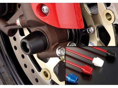 新品 アグラス(AGRAS) フロントアクスルプロテクター コーンタイプ ブラック ZX-6R/RR(05) 343-471-J0B