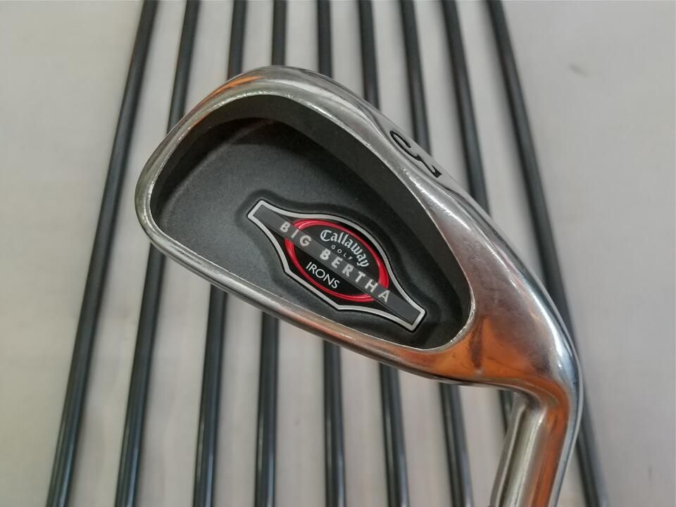 キャロウェイ　ビッグバーサ アイアン 2002　ＪＶビックバーサ AM/AT　Rフレックス　アイアンセット　中古　ゴルフドゥ！高知店【最短即日発送】