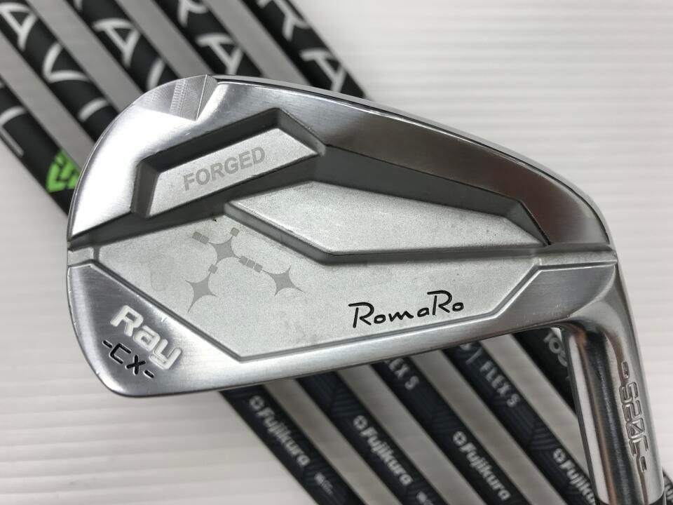 ロマロ Ray CX S20C TRAVIL IRON 105 Sフレックス アイアンセット 中古