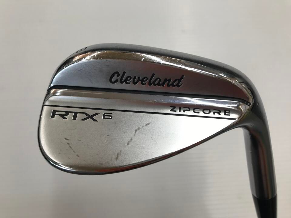 クリーブランド　RTX 6 ZIPCORE ツアーサテン　58度　ダイナミックゴールド HT　S200フレックス　ウェッジ　中古【最短即日発送】