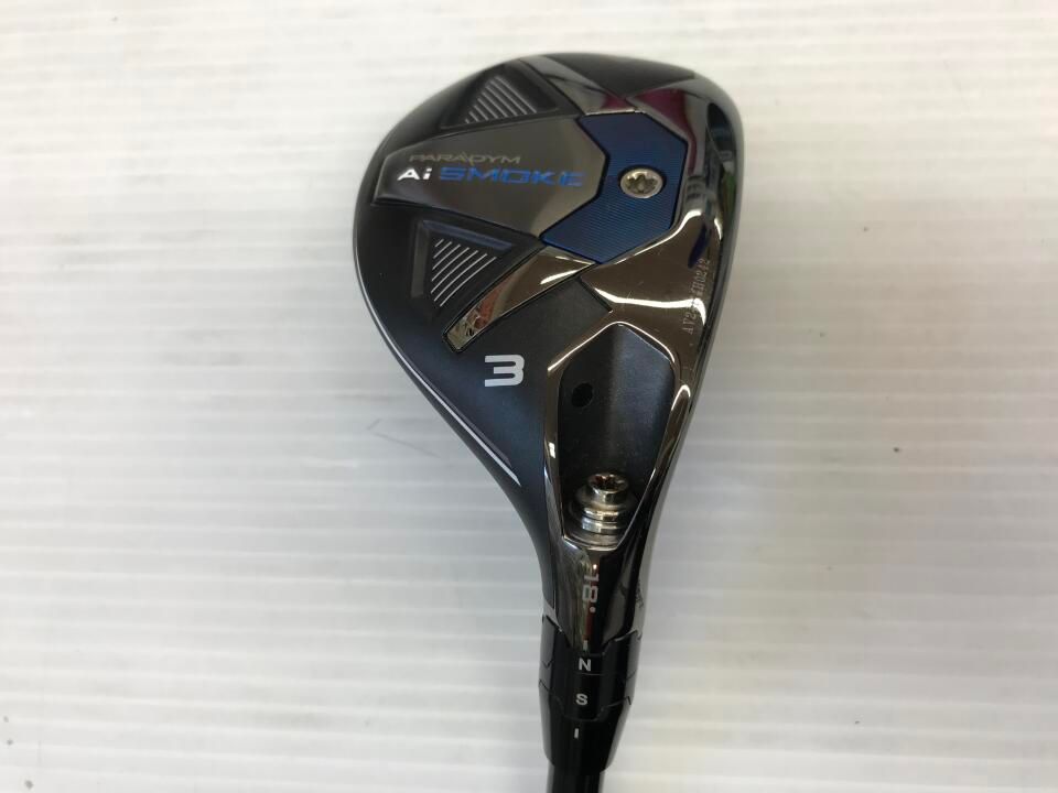 キャロウェイ　PARADYM Ai SMOKE　18度　ツア-AD　VFHYBRID　85　Sフレックス　ユーティリティ　中古　ゴルフドゥ！深谷店【最短即日発送】