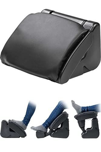 サンワダイレクト フットレスト デスク下 オットマン 3WAY オフィス 車 在宅ワーク 100-FR025ｍａ