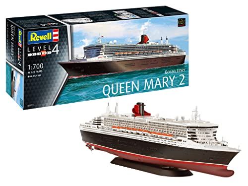 ドイツレベル(Revell) 1/700 豪華客船 クイーンメリー2 プラモデル 05231送料無料