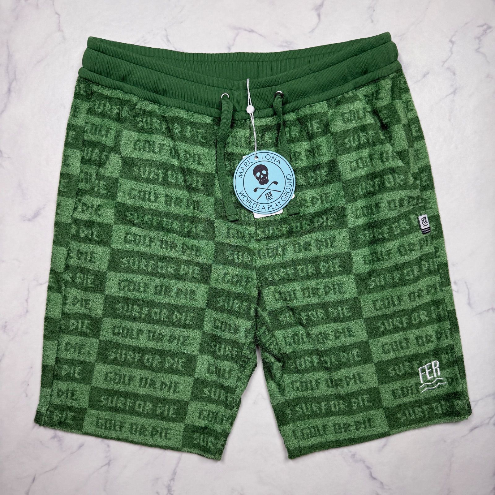 新品タグ付き】MARK&LONA FER セットアップ 半袖Tシャツ ハーフパンツ