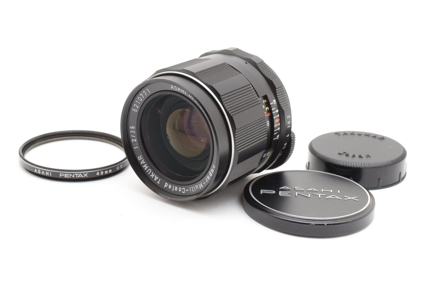 実用品 Pentax ペンタックス Super-Multi-Coated Takumar 35mm F2 MF