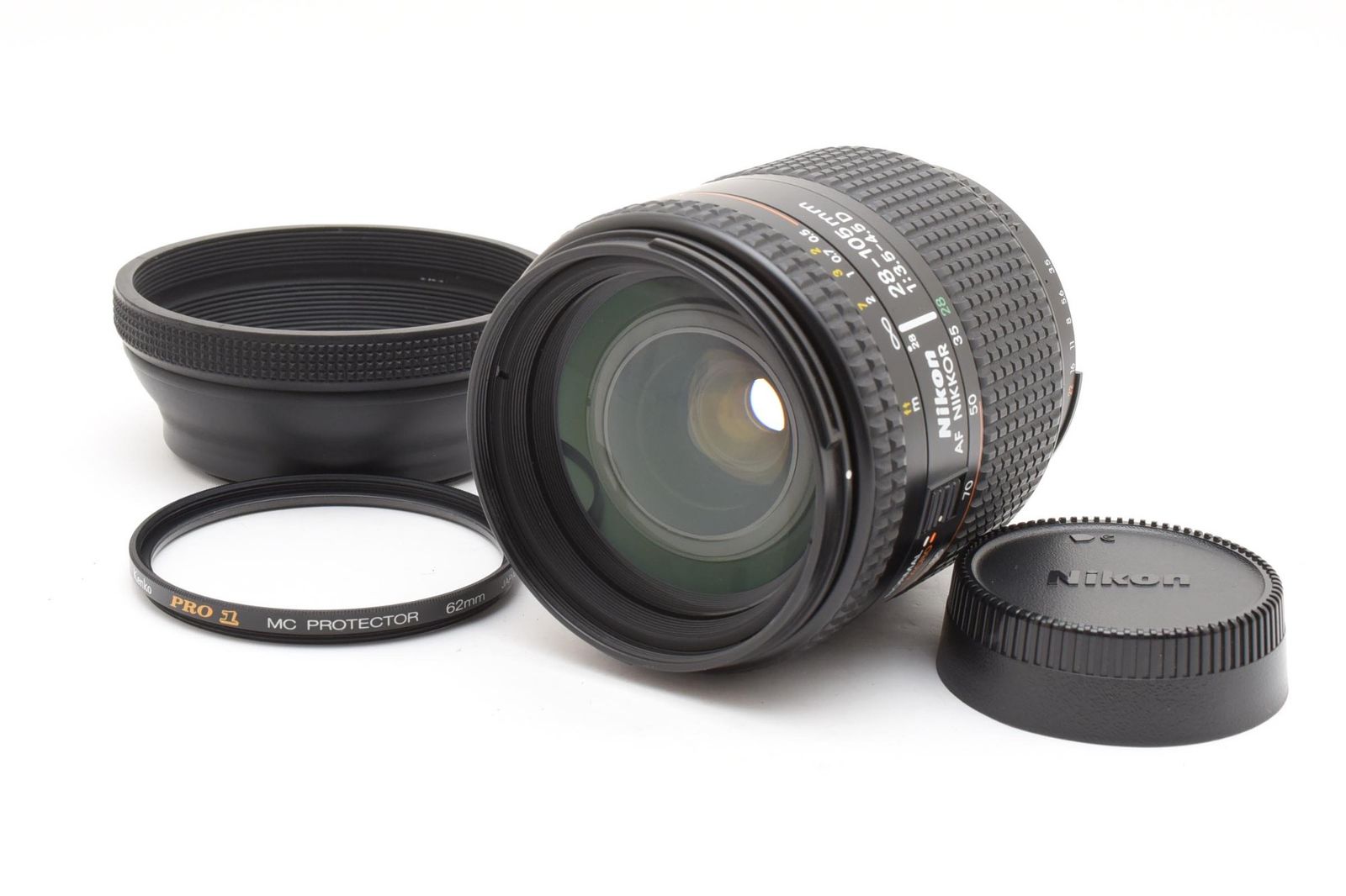 □ 美品 □ニコン Nikon AF NIKKOR 28-105mm F3.5-4.5 D MACRO #868G198