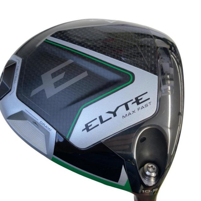 【中古】 キャロウェイ ELYTE MAX FAST 10.5° ドライバー DR LIN-Q GREEN 40 for CW(ELYTE DR) (フレックスR) メンズ 男性用 右利き 右用 Cランク ゴルフクラブ