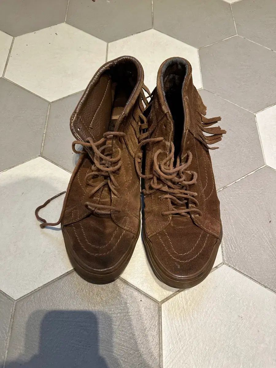 VANS SK8 HI Suede Moc(ヴァンズ スケートハイ フリンジ)