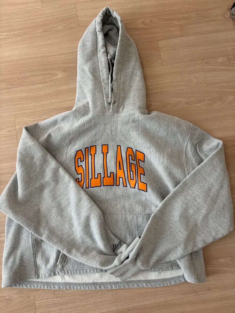 Sillage フードTシャツ グレー xl