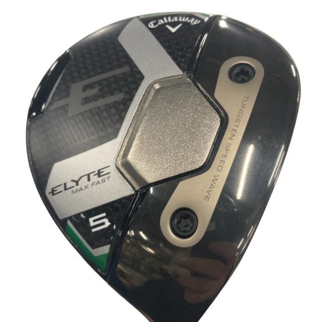 【中古】 キャロウェイ ELYTE MAX FAST 5W フェアウェイウッド FW LIN-Q GREEN 40 for CW(ELYTE FW) (フレックスSR) メンズ 男性用 右利き 右用 Cランク ゴルフクラブ