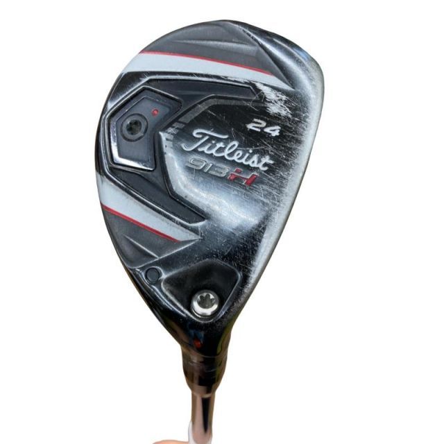 【中古】 タイトリスト 913 H 24° ユーティリティ UT Dynamic Gold (フレックスS) メンズ 男性用 右利き 右用 Cランク ゴルフクラブ