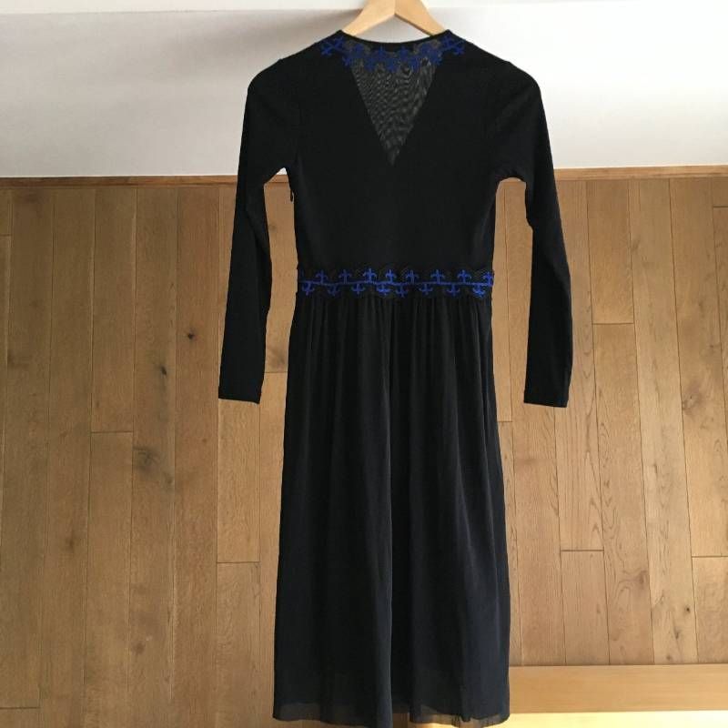 希少 VIVENNE TAM 00s ワンピース パワーネット ペチコート付 美品 VIVIENNE TAM(ヴィヴィアンタム パワーネット ワンピース0