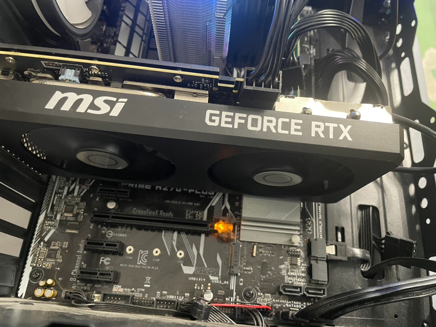 NVIDIA RTX 3060TI TWIN FAN MSI 訳あり- メルカリ