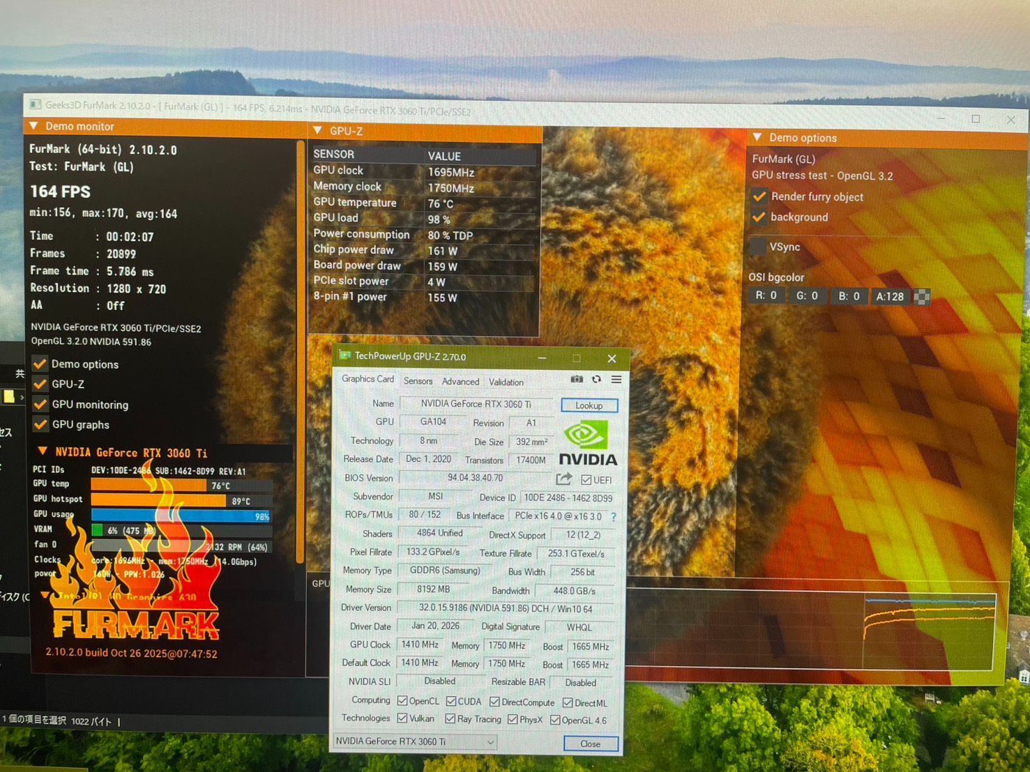 NVIDIA RTX 3060TI TWIN FAN MSI 訳あり- メルカリ