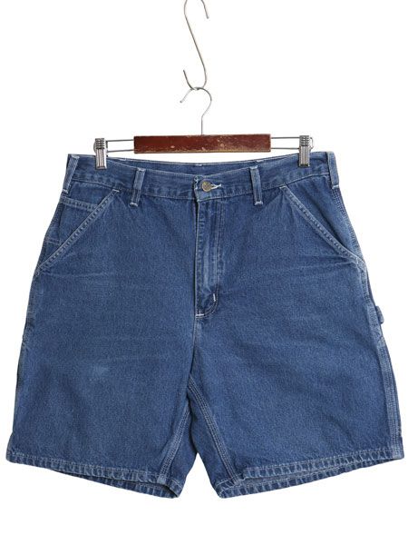 US企画 カーハート デニム ペインター ショートパンツ メンズ 34 / ショーツ 短パン ジーンズ ジーパン ワーク コットン ハーフパンツ 廃盤