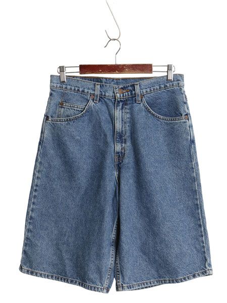 90s リーバイス 565 デニム ショートパンツ メンズ 30 古着 オールド ルーズ フィット バギー リラックス ジーンズ ハーフパンツ ショーツ
