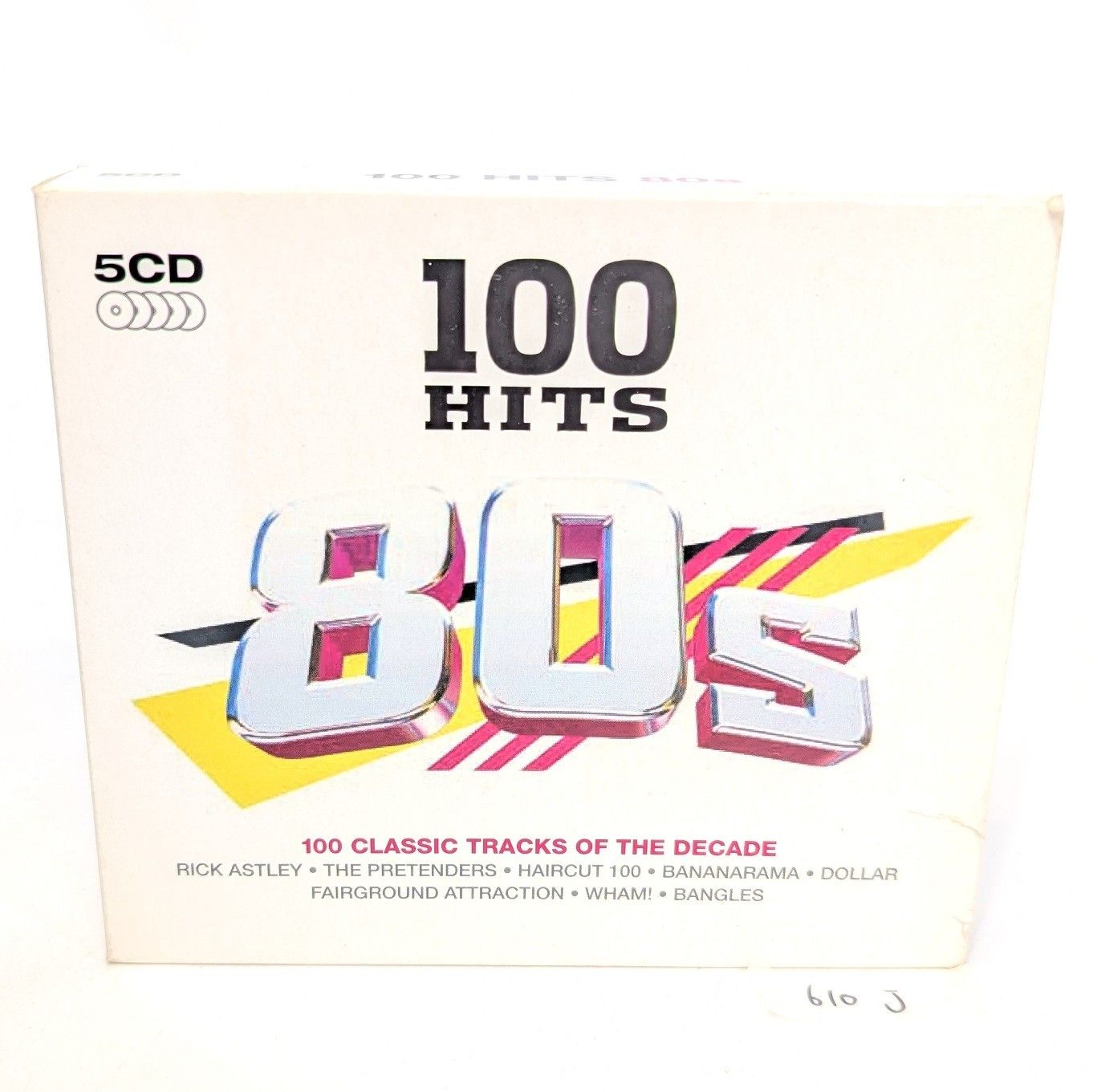 100 HITS 80s 5枚組CDボックスセット 洋楽 オムニバス 軽微なスレあり
