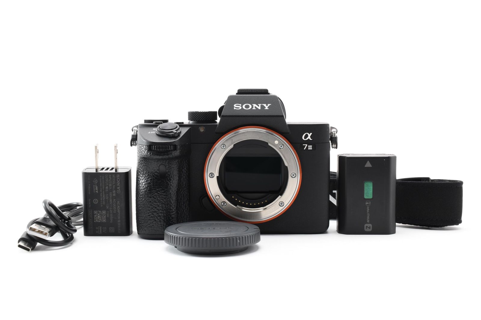 【美品！ショット数：8,373枚】ソニー SONY α7 Ⅱ □ショット数4575枚□ SONY ソニー α7 III ILCE-7M3 ブラック #F233