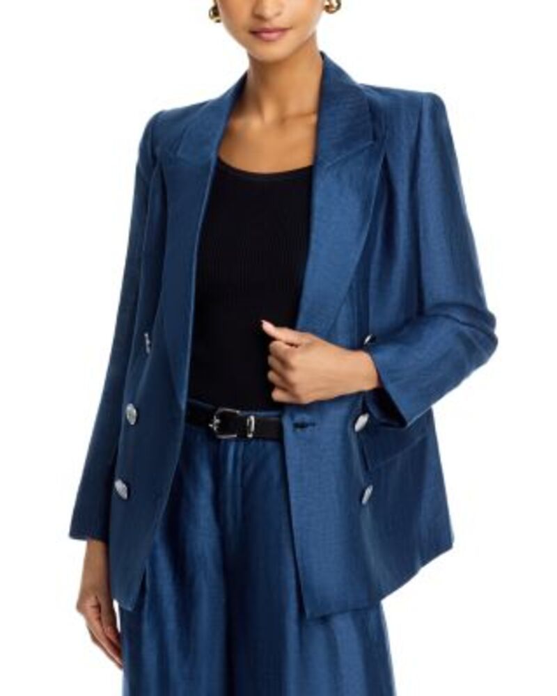 ラジャンス レディース アウター ジャケット・ブルゾン ブレザー LAGENCE Cambrie Oversized Blazer Deep Sea Blend
