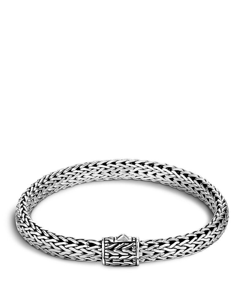 ジョン・ハーディー レディース アクセサリー ブレスレット・バングル・アンクレット JOHN HARDY Classichain Sterling Silver Lava Bracelet Silve