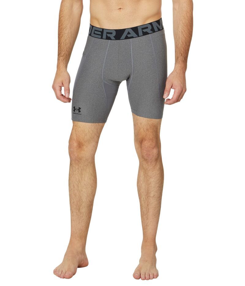 アンダーアーマー メンズ ボトムス ハーフパンツ・ショーツ ショートパンツ Under Armour Heatgearmour Shorts Carbon Heather ヘザー