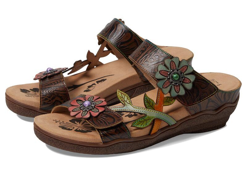 スプリングステップ レディース シューズ サンダル LArtiste by Spring Step Aymee Taupe Multi トープ