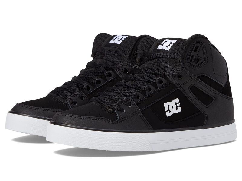 ディーシー メンズ シューズ スニーカー DC Pure HighTop WC BlackBlackWhi ブラック