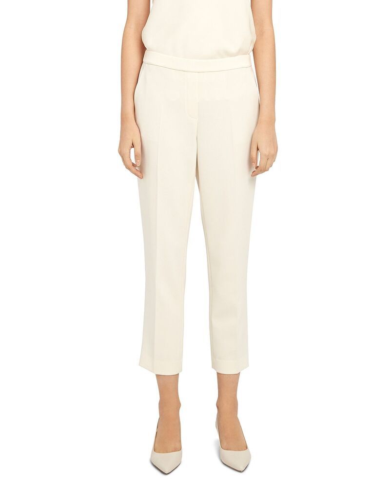 セオリー レディース ボトムス カジュアルパンツ クレープ Theory Admiral Crepe Treeca PullOn Pant Rice