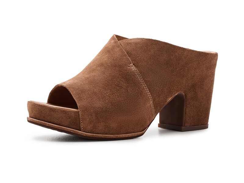 コークイーズ レディース シューズ ヒール Korkease Stowe BrownSuede ブラウン