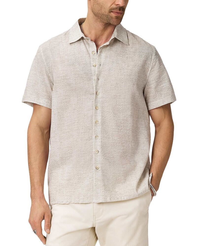 ジョンバルベイトス メンズ トップス シャツ John Varvatos Malon Shirt Ivory アイボリー
