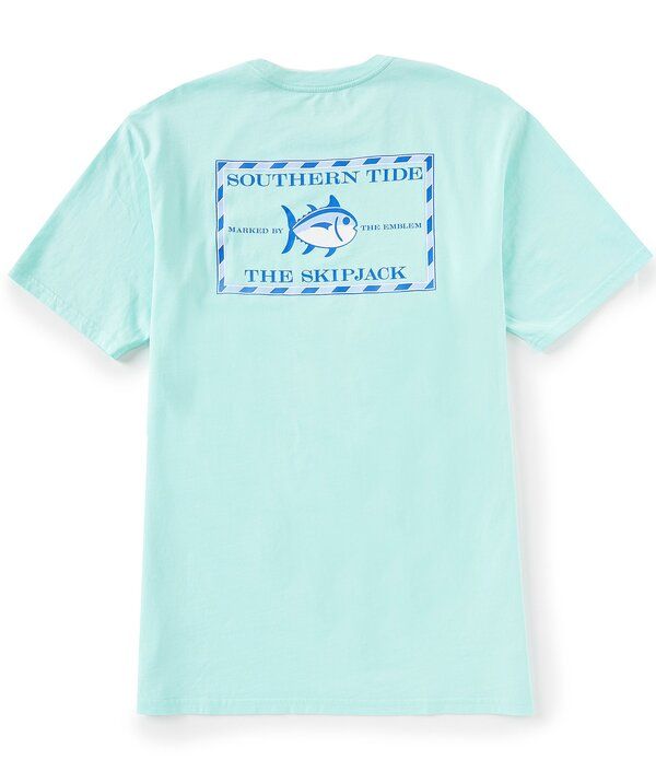 サウザーンタイド メンズ トップス シャツ Southern Tide Original Skipjack Short Sleeve TShirt Offshore Green グリーン 12,946円