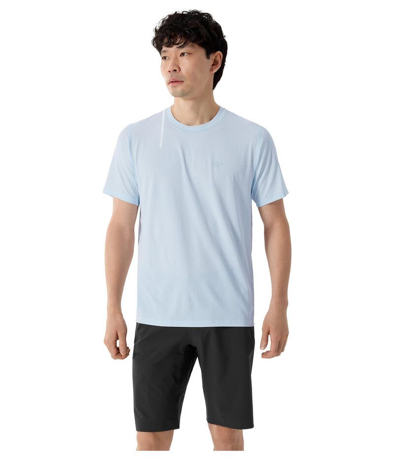アークテリクス メンズ トップス シャツ Arcteryx Cormacrew Short Sleeve Dark Stratus