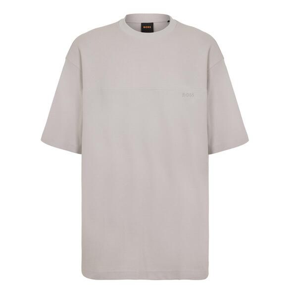ボス メンズ トップス Tシャツ Boss Te Hive 10276651 01 Grey 070 グレー