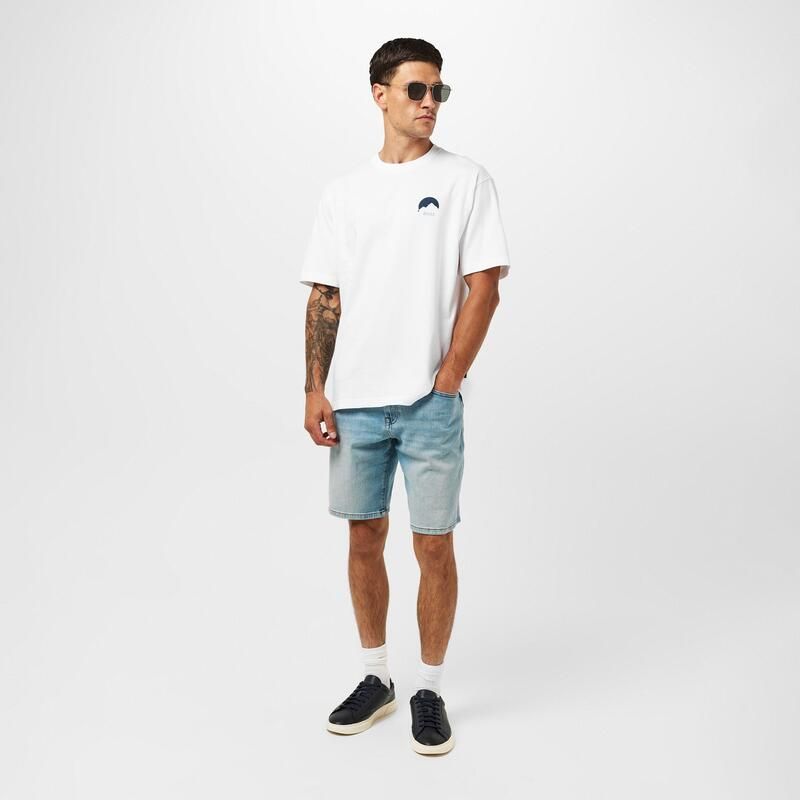 ボス メンズ トップス Tシャツ Boss Mens HBO Move TShirt White ホワイト