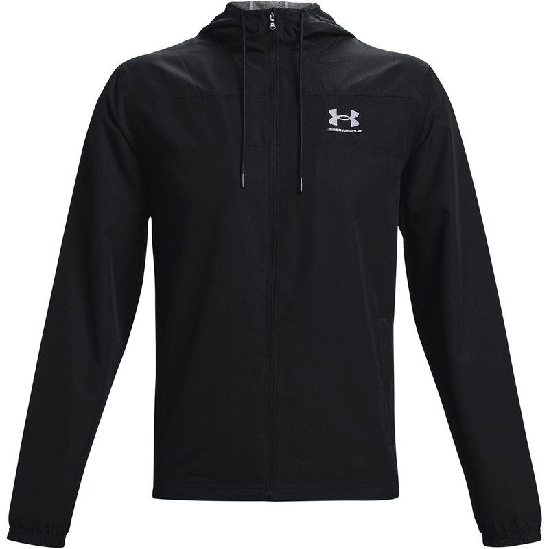 アンダーアーマー メンズ アウター ジャケット・ブルゾン スポーツスタイル Under Armour SPORTSTYLE WINDBREAKER Triple Black ブラック