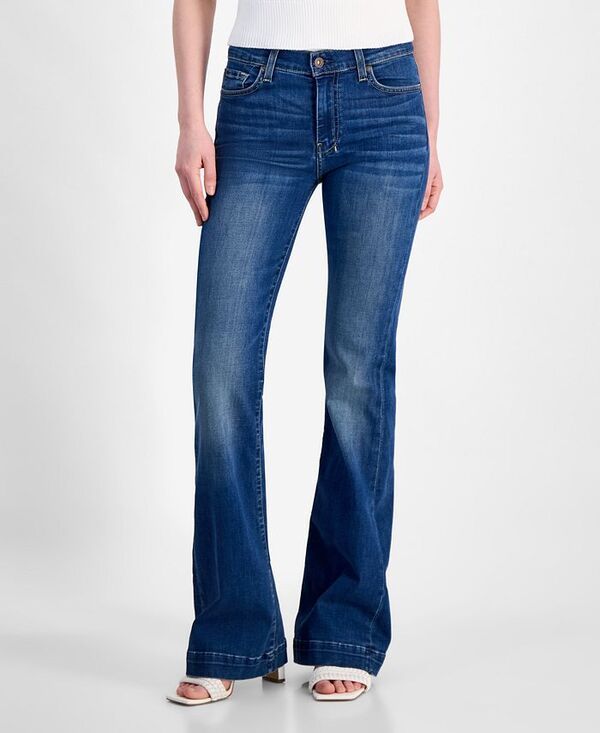 セブンフォーオールマンカインド レディース ボトムス デニムパンツ ジーンズ 7 For All Mankind Womens Dojo Tailorless FlareLeg Jeans Authe