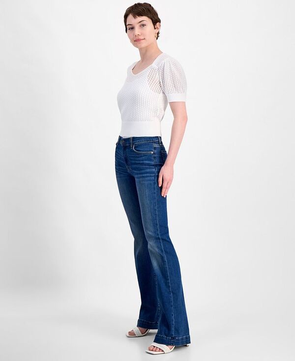 セブンフォーオールマンカインド レディース ボトムス デニムパンツ ジーンズ 7 For All Mankind Womens Dojo Tailorless FlareLeg Jeans Authe