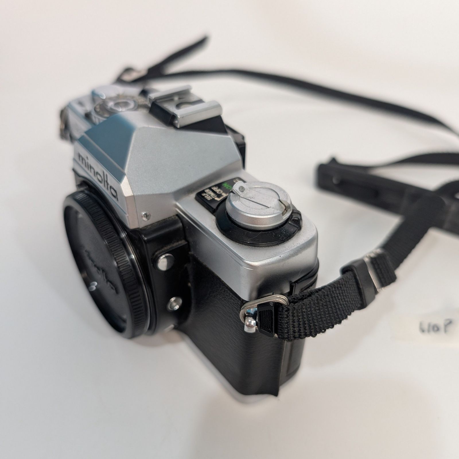 Minolta XG-E フィルム一眼レフカメラ シルバー/ブラック ボディ 動作